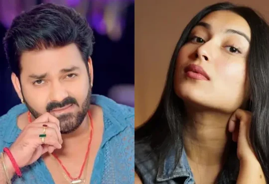 Pawan Singh offering a film role to Akriti Negi amid Anjali Raghav controversy