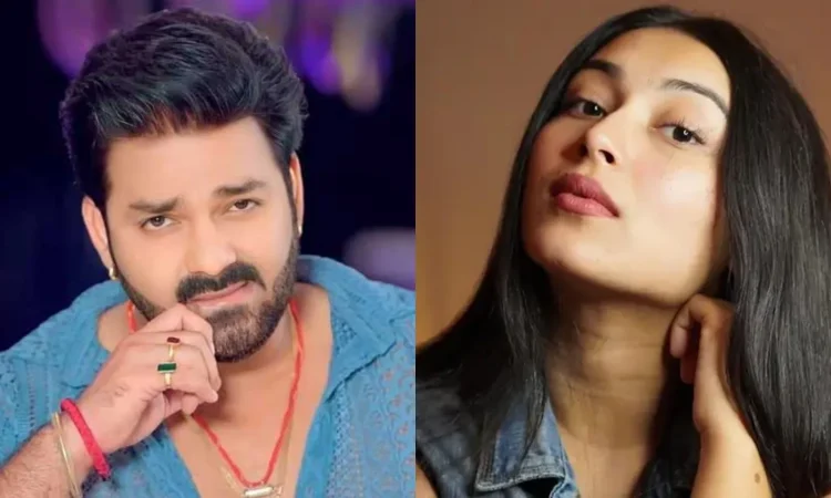 Pawan Singh offering a film role to Akriti Negi amid Anjali Raghav controversy