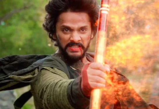 Teja Sajja in Mirai fantasy film celebrating ₹50 crore box office collection on day 4