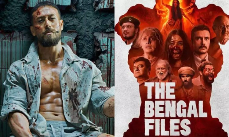 Baaghi 4 and The Bengal Files Day 4 box office collections with Tiger Shroff and Vivek Agnihotri