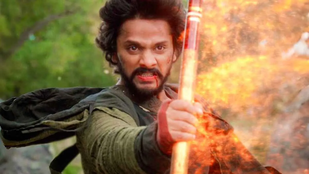 Teja Sajja in Mirai fantasy film celebrating ₹50 crore box office collection on day 4