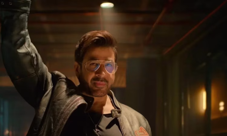 Rajat Bedi celebrating his rise to IMDb India Top 10 after The Bads of Bollywood*