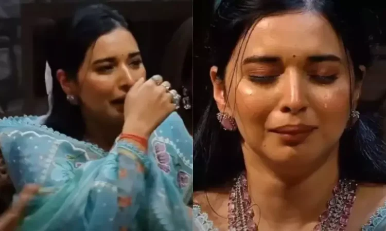 Tanya Mittal crying emotionally on Bigg Boss 19 after Kunickaa Sadanand's shocking comment