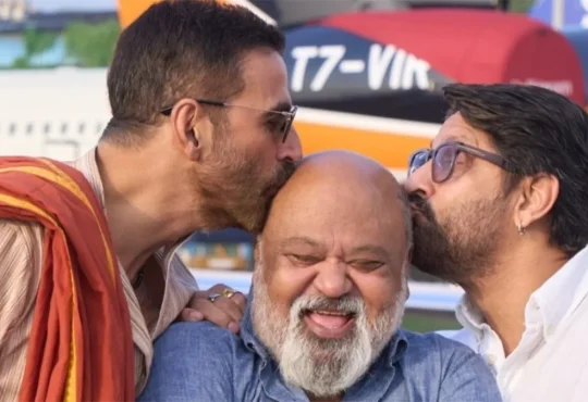 Akshay Kumar and Arshad Warsi in Jolly LLB 3 courtroom scene with box office success