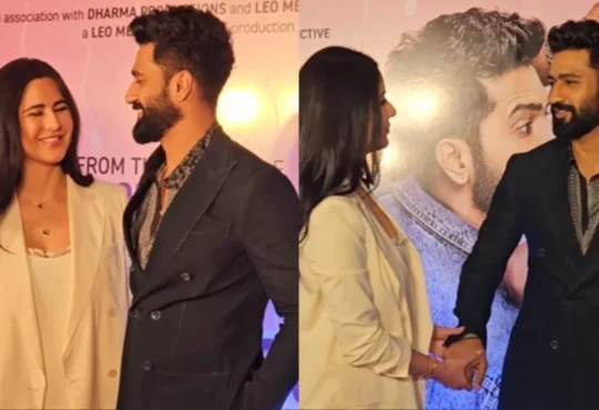 Katrina Kaif and Vicky Kaushal together showcasing their Bollywood celebrity net worth