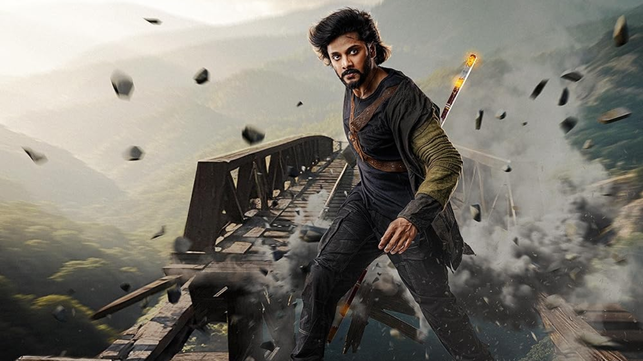 Teja Sajja in Mirai movie poster with box office success highlights