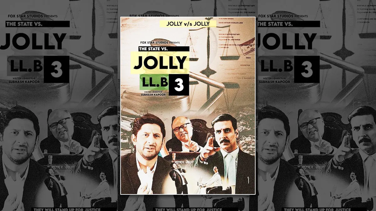 Jolly LLB 3 and They Call Him OG poster showing Akshay Kumar and Pawan Kalyan, highlighting box office clash