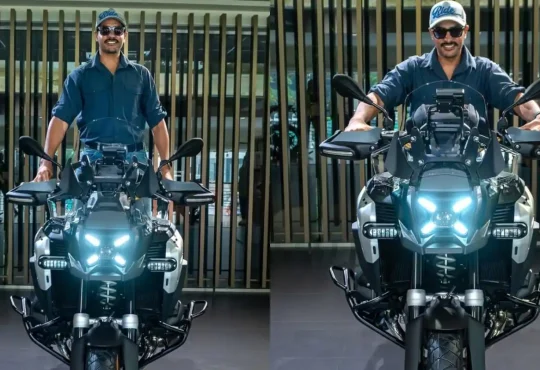 Rajvir Jawanda riding his BMW bike in his last viral video