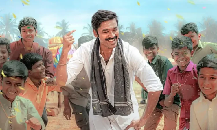 Dhanush and Nithya Menen in Idly Kadai X movie scene