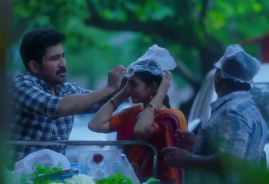 Vijay Antony in Shakthi Thirumagan political thriller poster