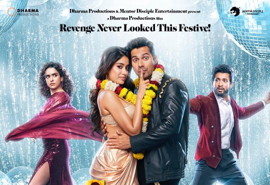 Poster of Sunny Sanskari Ki Tulsi Kumari featuring Varun Dhawan and Janhvi Kapoor