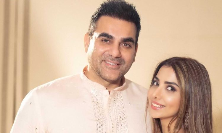 Arbaaz Khan and Sshura Khan with their newborn daughter Sipaara in 2025