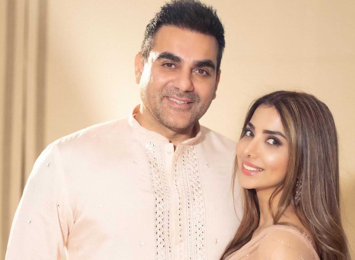 Arbaaz Khan and Sshura Khan with their newborn daughter Sipaara in 2025