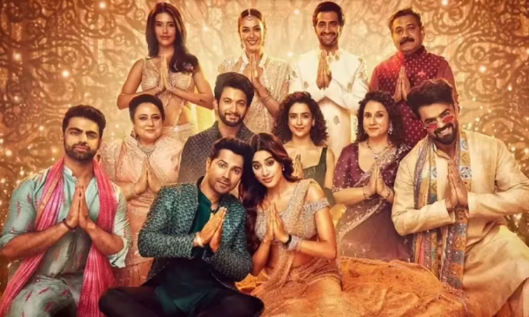 Varun Dhawan and Janhvi Kapoor in Sunny Sanskari Ki Tulsi Kumari with Rohit Saraf