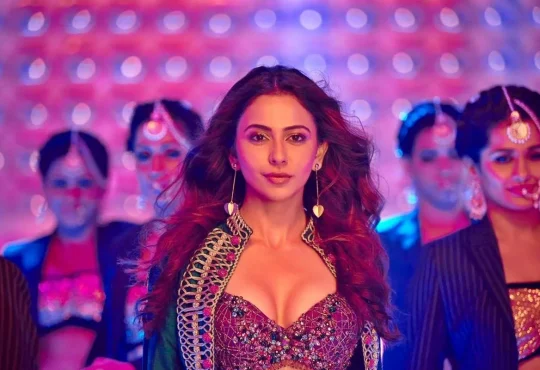 Rakul Preet Singh smiling at a birthday event, celebrating her 2025 birthday
