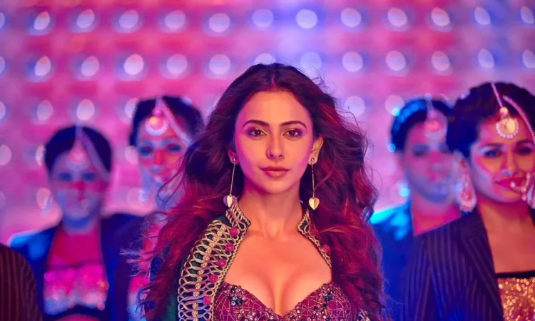 Rakul Preet Singh smiling at a birthday event, celebrating her 2025 birthday