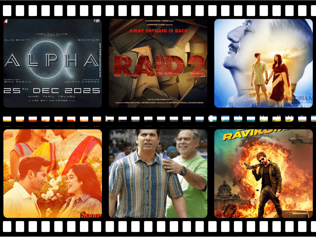 Behind the scenes of 2025 Bollywood films with actors and crew on set