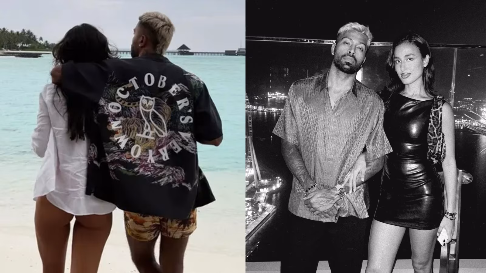 Hardik Pandya and Mahieka Sharma on beach getaway, Instagram-official couple