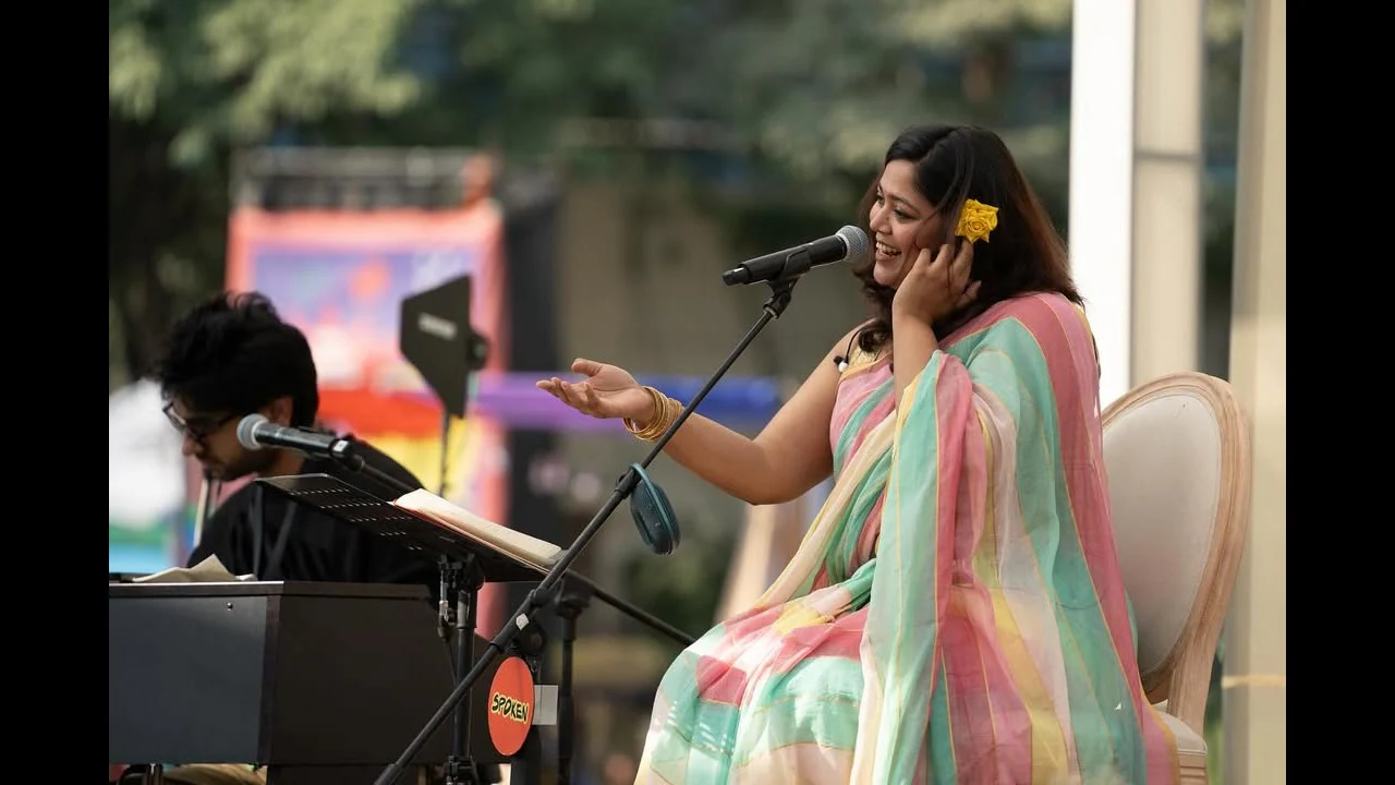 Bollywood indie music artist collaborating with international producers