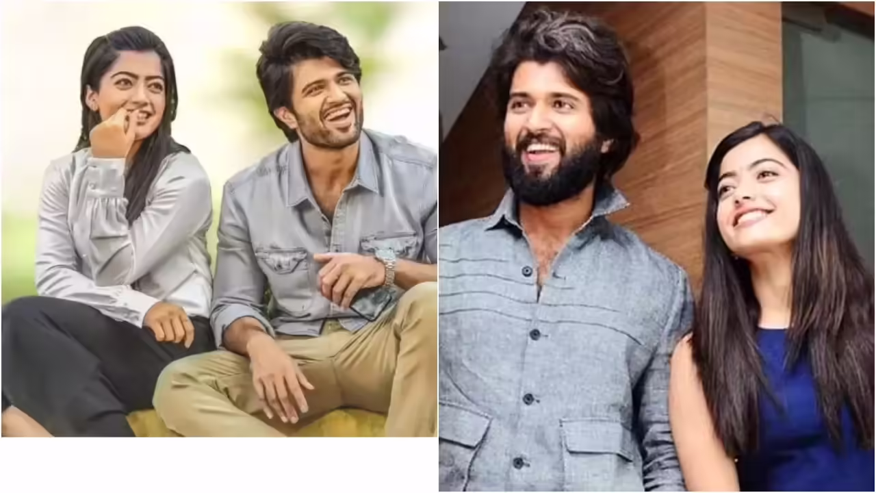 Rashmika Mandanna and Vijay Deverakonda rumored engagement in Hyderabad