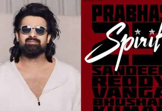 Prabhas in Spirit movie as ACP Arjun Singh in high-octane action drama about justice and redemption