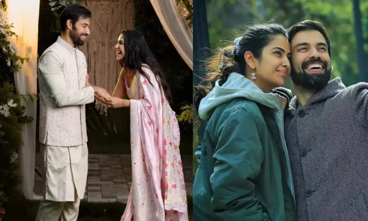 Avika Gor and Milind Chandwani celebrating their star-studded wedding on Pati Patni Aur Panga set