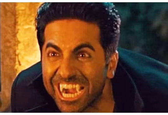 Thamma movie poster featuring Ayushmann Khurrana with Day 5 box office collection