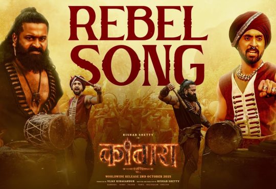 Diljit Dosanjh performing the Rebel song from Kantara Chapter 1