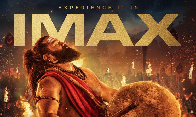 Kantara Chapter 1 movie poster showing Rishab Shetty, box office hit of 2025