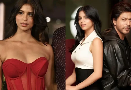 Suhana Khan attending a promotional event ahead of her Bollywood debut in King