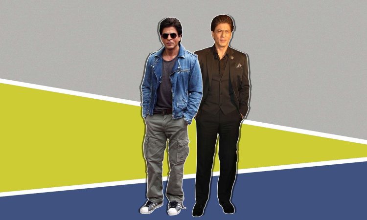 Shah Rukh Khan in a stylish black suit showcasing his timeless fashion evolution