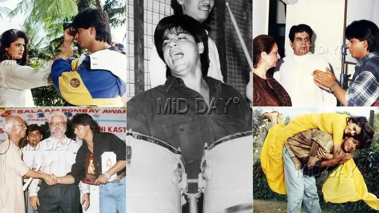 Shah Rukh Khan rare photo from Bollywood showing his early career journey