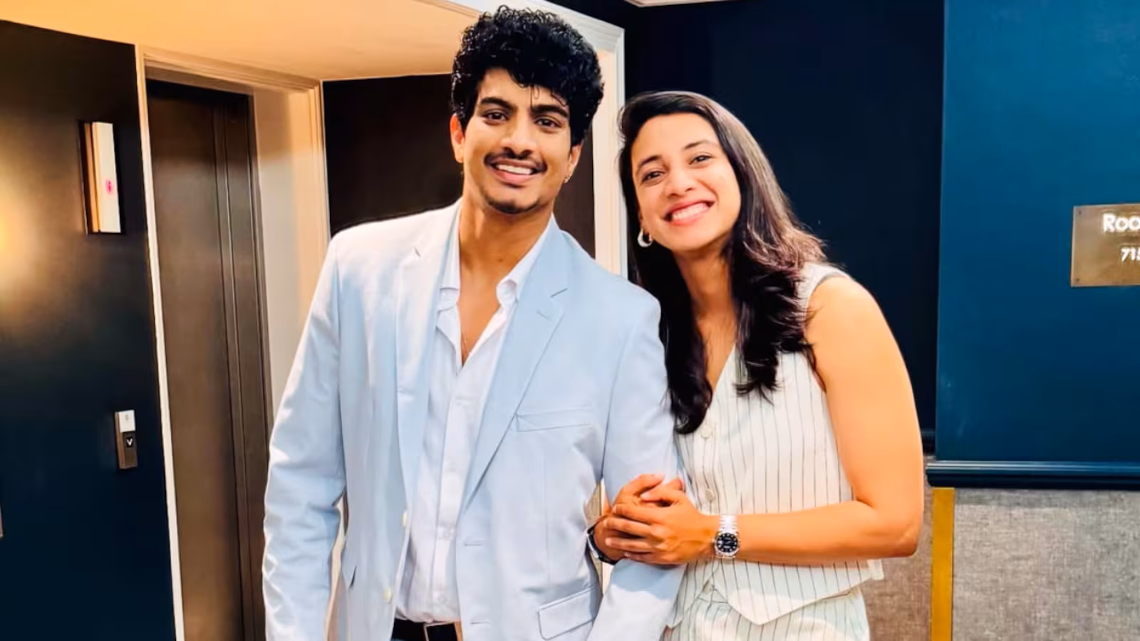 Palash Muchhal and Smriti Mandhana wedding announcement