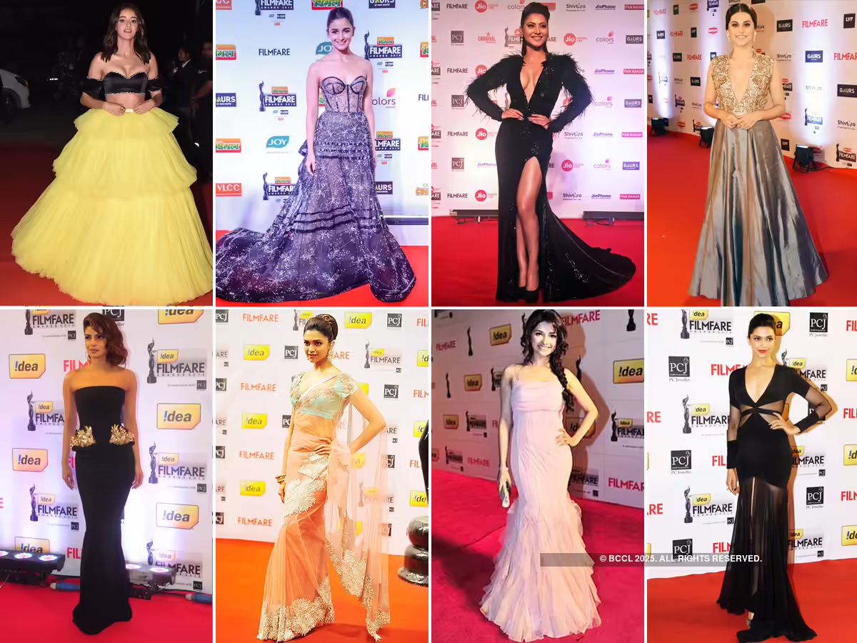 Bollywood stars on the red carpet showcasing awards, fashion, and celebrity life