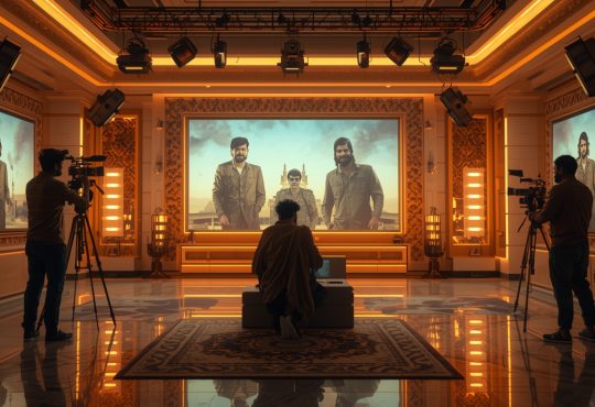 AI transforming Bollywood filmmaking and news visualization