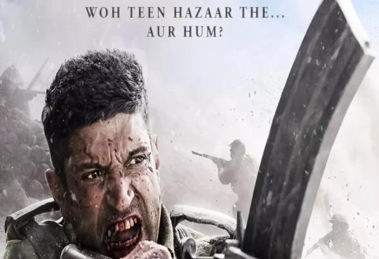 120 Bahadur box office prediction poster showing Farhan Akhtar’s war drama cast
