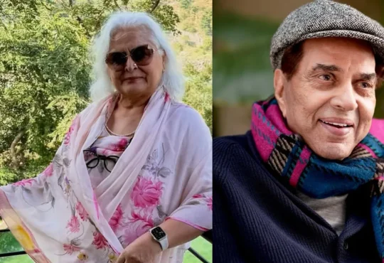 Bina Kak meeting Dharmendra for the first time in Bollywood