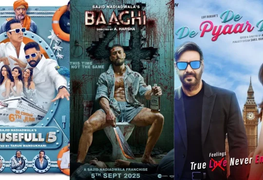 Latest Bollywood movie releases this month with action, drama, and comedy highlights