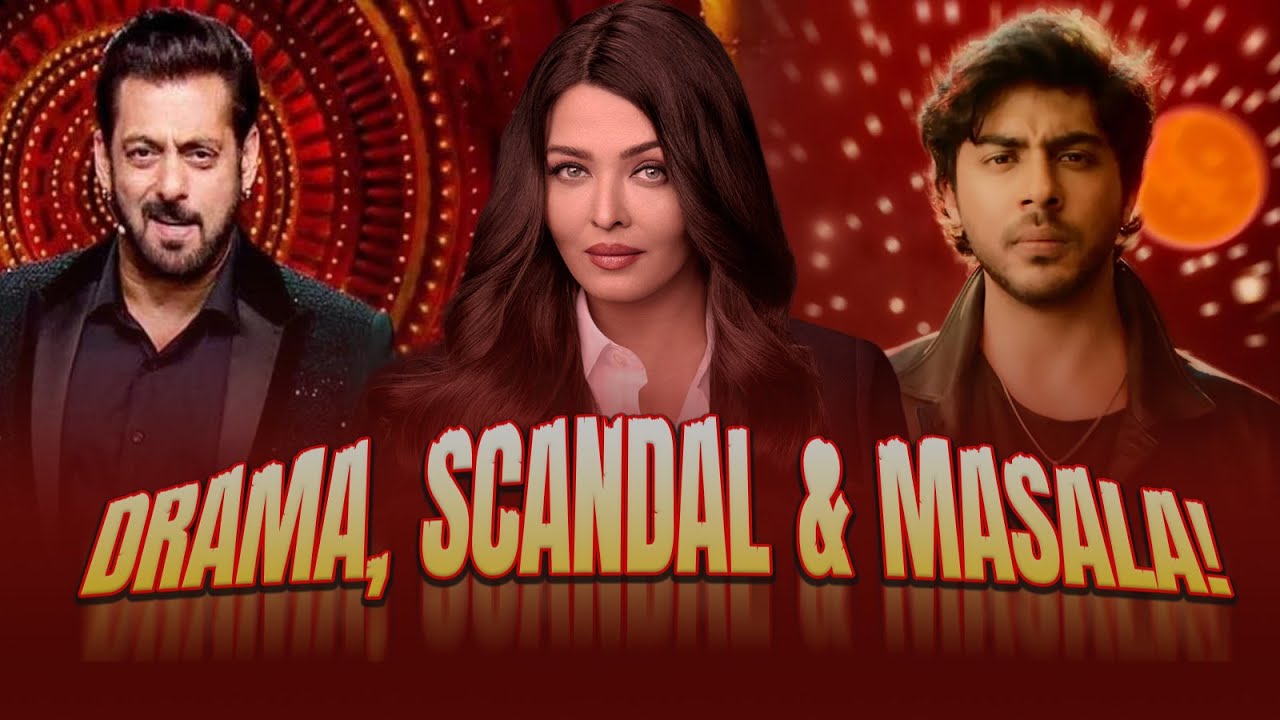 Bollywood stars at a press conference after a major scandal