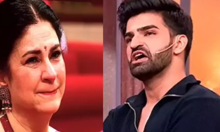 Kunickaa Sadanand smiling with son Ayaan Lall during Bigg Boss 19 Family Week