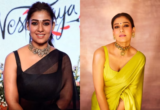 Nayanthara, India’s Lady Superstar, smiling at a film event