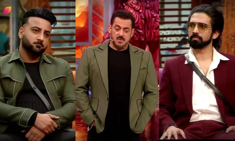 Salman Khan confronting Amaal Malik during Bigg Boss 19 Weekend Ka Vaar
