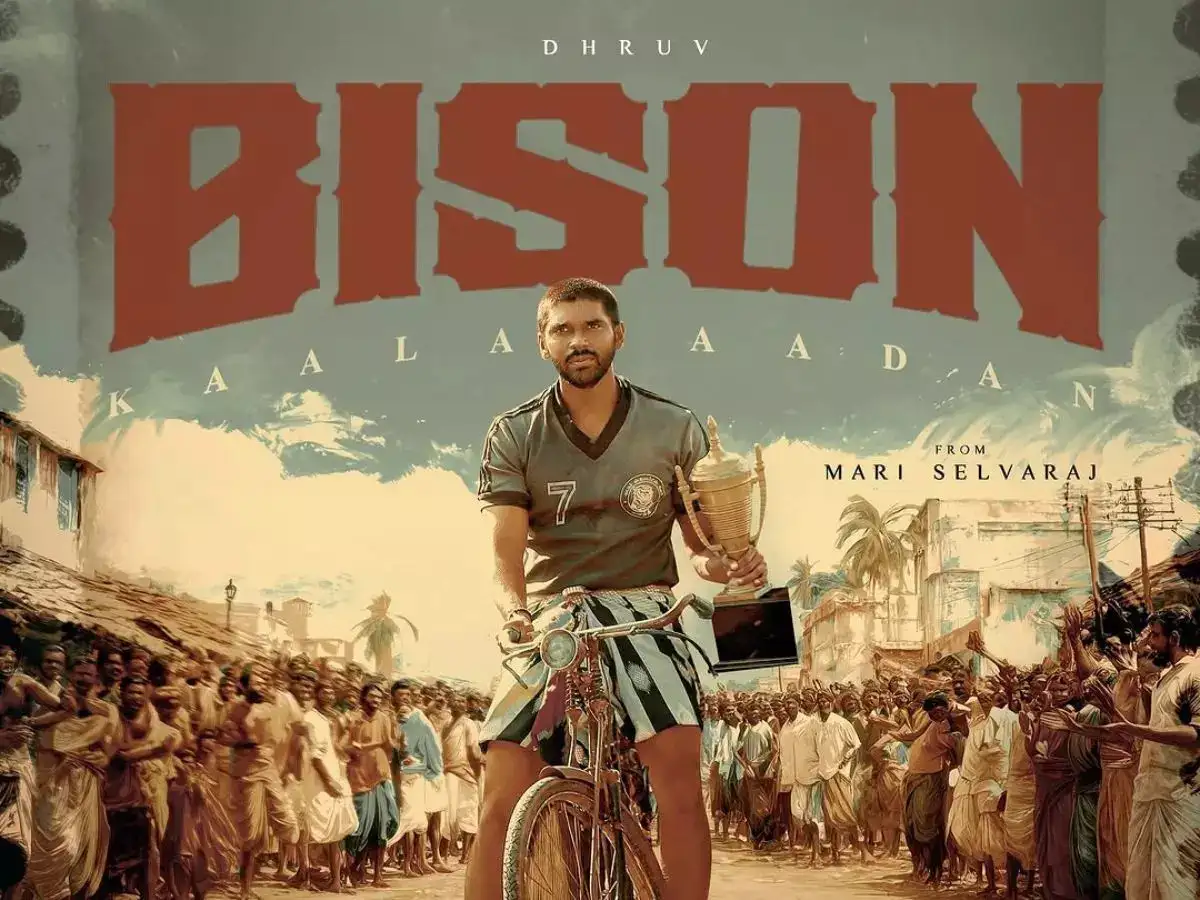 Dhruv Vikram in Bison Kaalamaadan during intense kabaddi scene – Bison OTT release