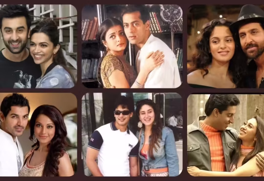 Bollywood stars discussing relationships, breakups, affairs, and patch-ups
