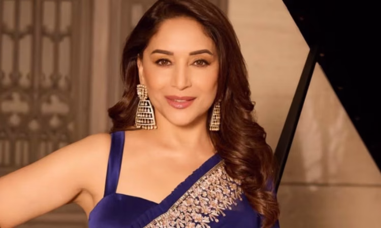 Madhuri Dixit performing on stage during Toronto tour facing fan backlash