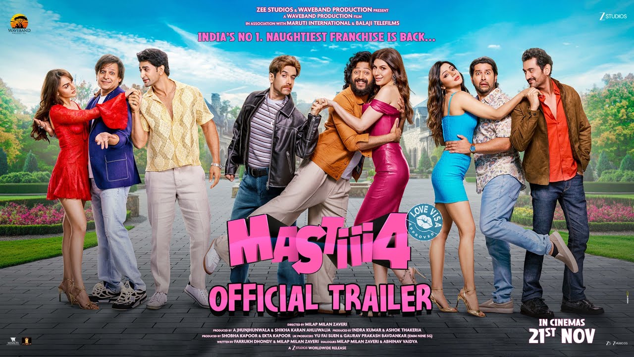 Masti 4 trailer reactions: Vivek Oberoi, Aftab Shivdasani, and Riteish Deshmukh fail to impress audience