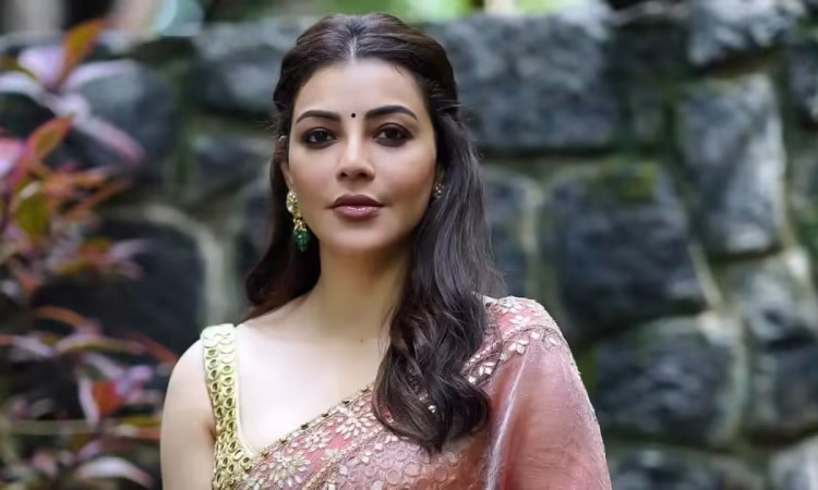 Kajal Agarwal smiling at a film event — latest career and lifestyle updates 2025