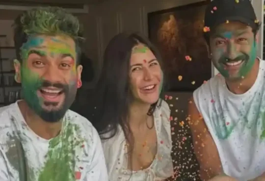 Katrina Kaif and Vicky Kaushal with their newborn baby boy