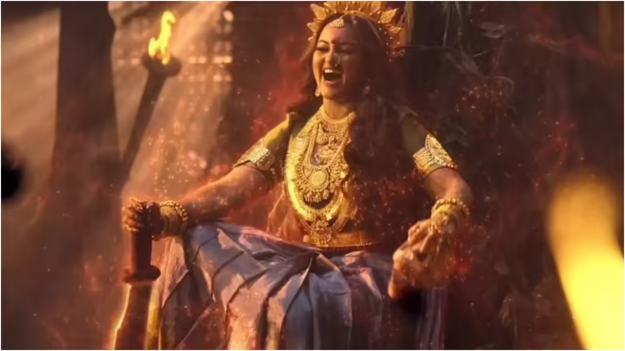 Sonakshi Sinha in dark avatar as Dhana Pishachini in Jatadhara
