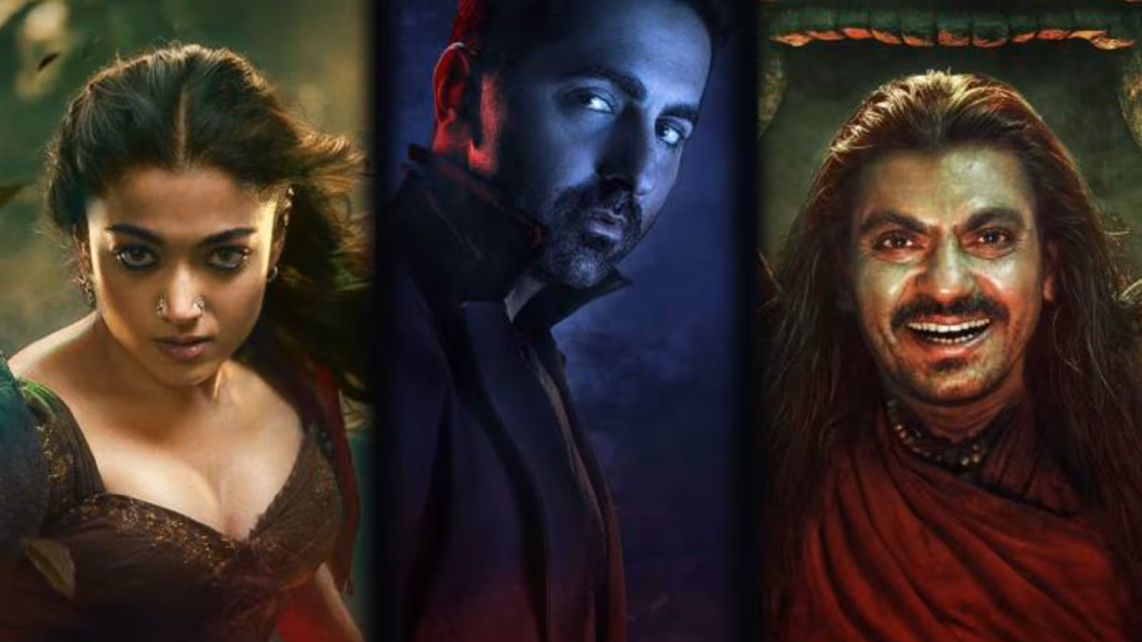 Ayushmann Khurrana in Thamma promoting his film as box office collection drops on day 14